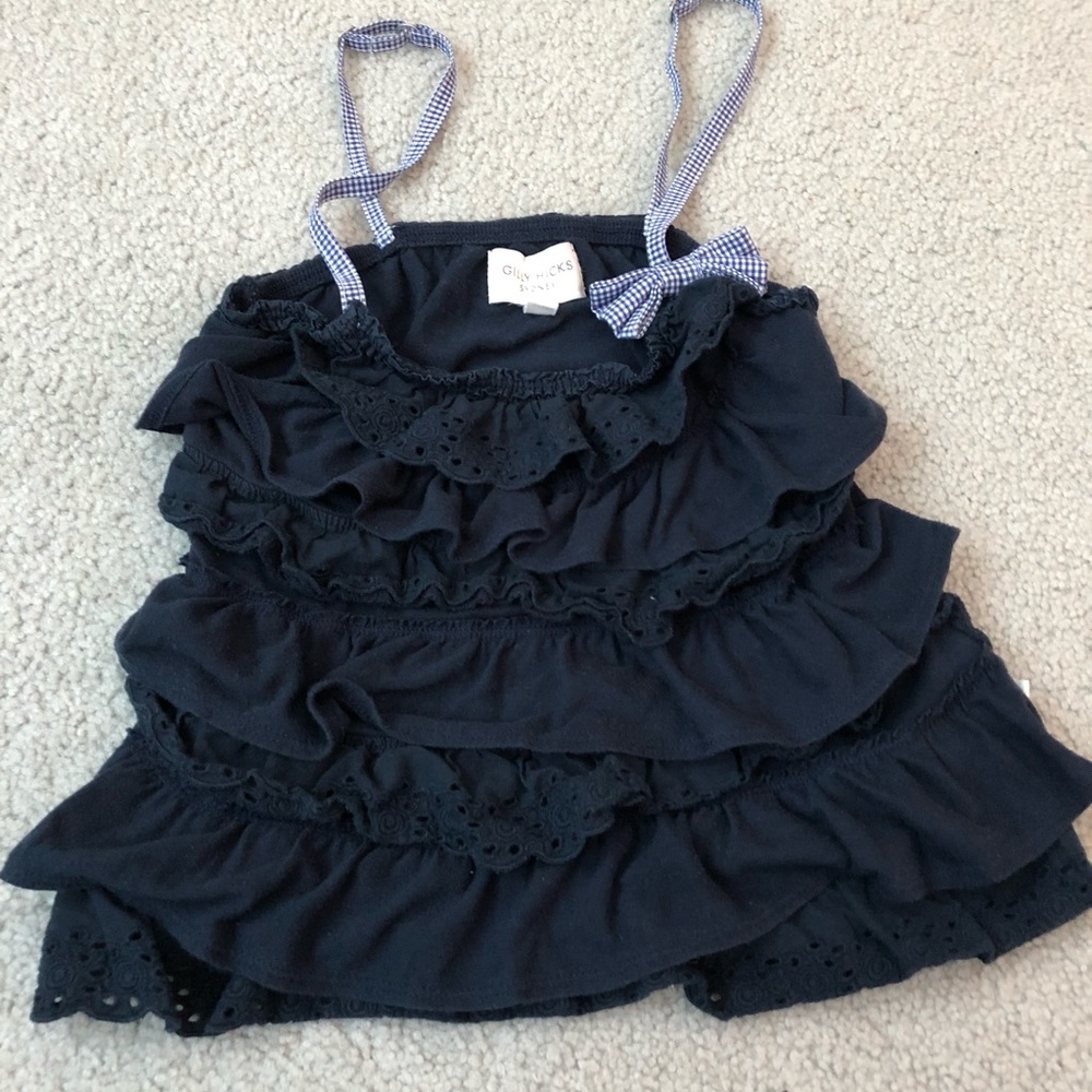 Gilly Hicks ruffle tank top